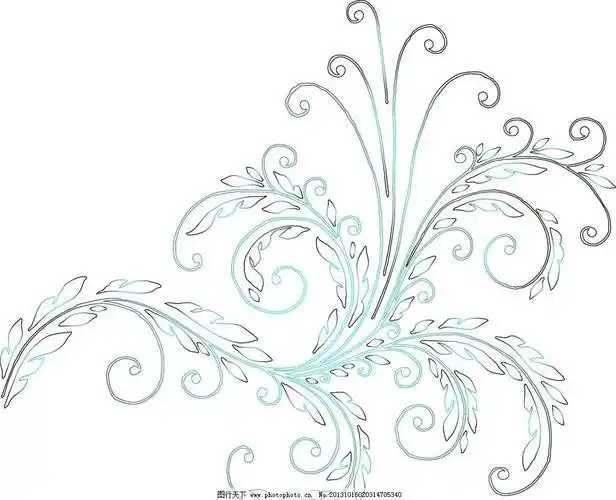 花纹图案简笔画简单花边图案简笔画艺美术花边简笔画简单又漂亮手绘