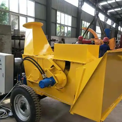 拖拉机带树枝粉碎机可移动果园树枝粉碎机园林管理多功能机械