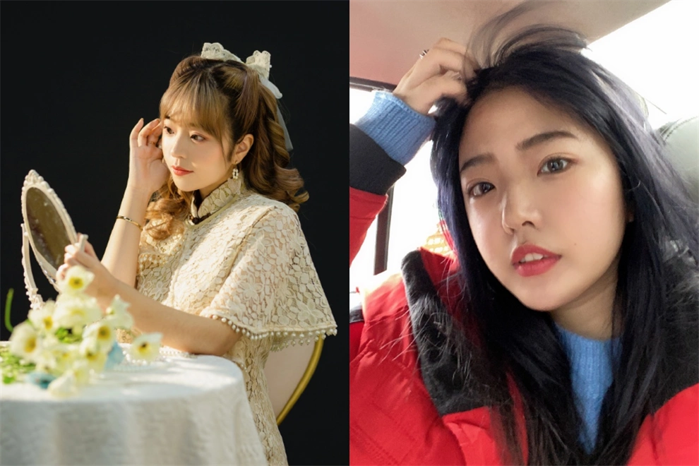 网红郝一点素颜出镜聊天,长发披肩成御姐范儿,不如小娇妻好看?