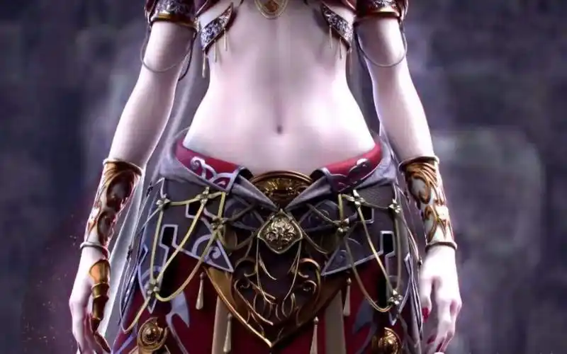 斗破苍穹美杜莎女王爆肝三小时制作影视级建模用三维体验萧炎的快乐