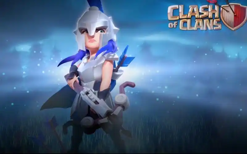 部落冲突coc弓箭女皇5月黄金令牌最新皮肤展示