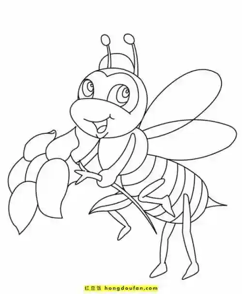10张6到11岁最喜欢的昆虫卡通简笔画大全