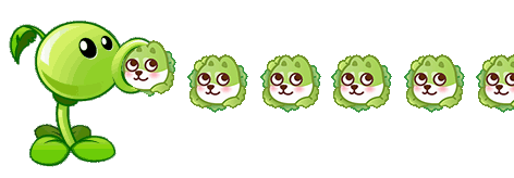 植物大战僵尸 | 超火的豌豆射手发射emoji表情包来啦