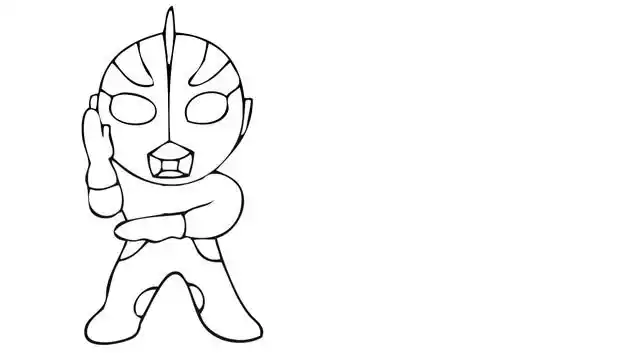 雷欧奥特曼怎么画