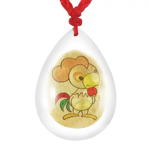 菲洛米娜十二生肖可爱卡通彩绘系列吊坠