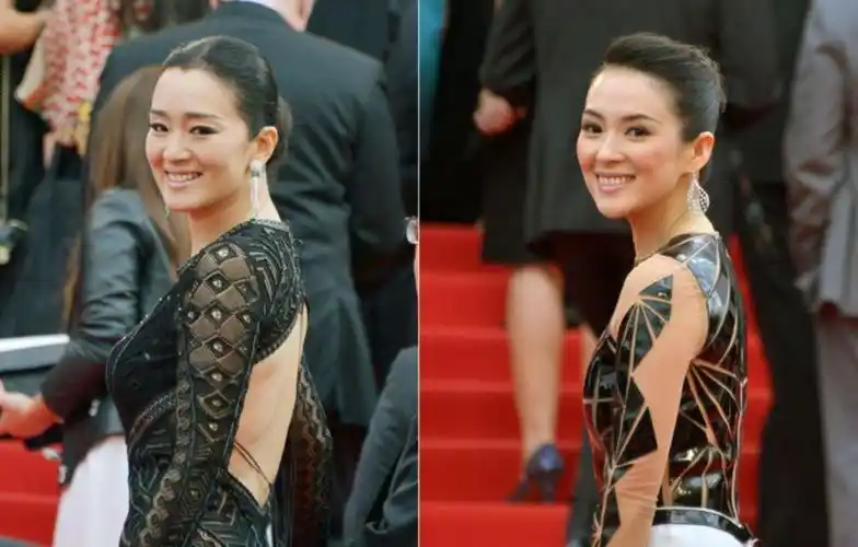 巩俐和章子怡,每一个五官细节都不同,却整体相似度极高…… br>  a