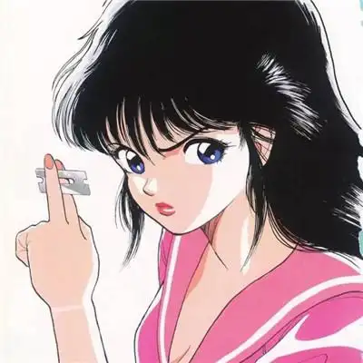 动漫女头霸气十足2022 暗黑系黑白高冷御姐动漫女头_动漫头像_美头网