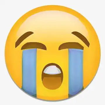 哭泣流泪大黄脸png微笑表情png哭泣流泪表情png矢量emoji爱情笑脸表情
