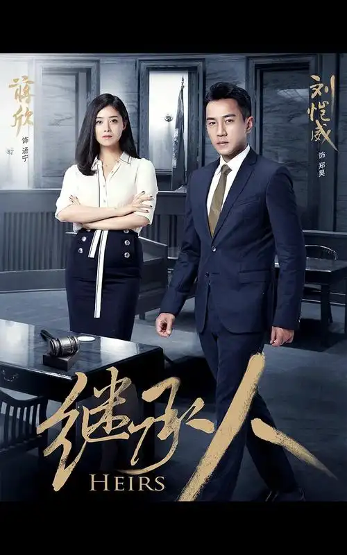 电视剧《继承人》刘恺威蒋欣海报