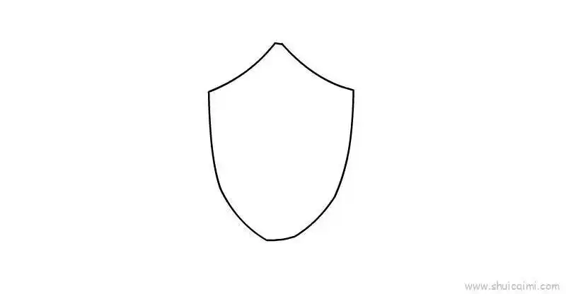 盾牌儿童画怎么画 盾牌简笔画画法