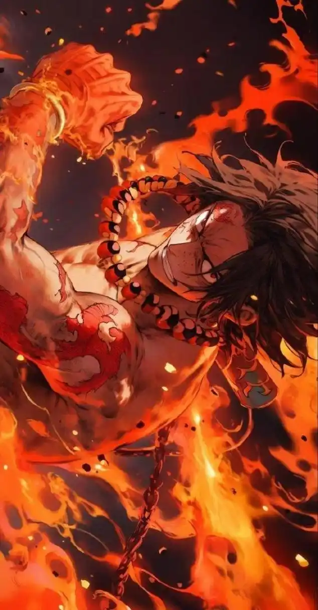 海贼王# 艾斯帅爆了! 路飞是要成为海贼王的男人,对吧