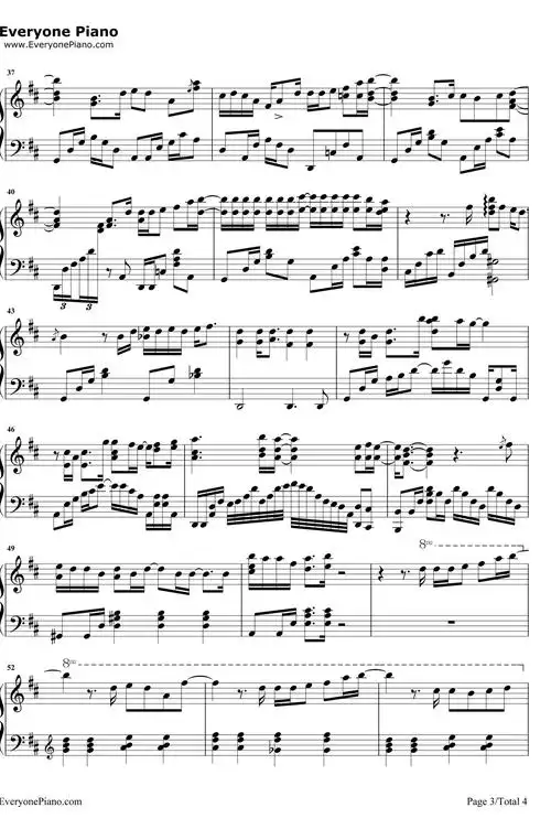 说散就散钢琴谱袁娅维华丽版前任3再见前任片尾曲