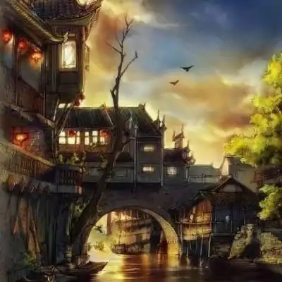 古风风景唯美头像 手绘淡雅古风意境头像