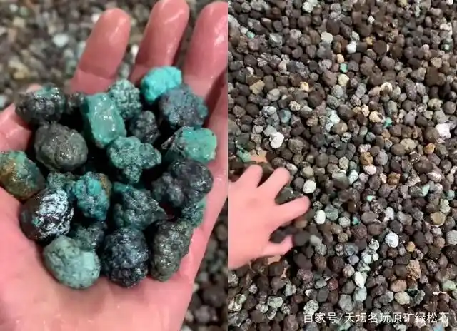 原矿绿松石在哪?好的绿松石原石产自哪里?怎样的绿松石更好?